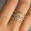 Trendy Polka Dot Women's Index Finger Ring Fashion Live Stream Style Statement Jewelry view 2