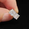Classic Cushion Cut 8x8mm Zircon Stud Earrings, Fashion Small Jewelry view 4
