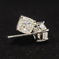 Classic Cushion Cut 8x8mm Zircon Stud Earrings, Fashion Small Jewelry view 2