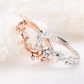 Japanese Light Luxury Flower Ring For Women, Niche Minimalist Style Fashion Index Finger Ring view 3