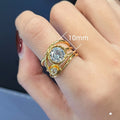Irregular Line Multi Layer Ring For Women Creative Zircon Open Finger Ring Fashion Jewelry view 5