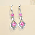 Elegant Water Drop Mid Length Dangle Earrings For Women Fashion Jewelry Accessories view 3