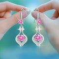 Elegant Water Drop Mid Length Dangle Earrings For Women Fashion Jewelry Accessories view 2