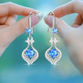 Elegant Water Drop Mid Length Dangle Earrings For Women Fashion Jewelry Accessories view 1