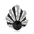 Alloy Rhinestone Shell Brooch Pin For Ocean Style Apparel view 5
