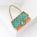 Alloy Enamel Handbag Brooch Pin For Fashion Clothing Accessories view 1