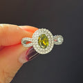 Delicate Zircon Engagement Ring For Women Elegant Ruili Style Popular Versatile Wedding Band Jewelry view 2