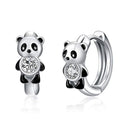Japanese Cute Panda Ear Cuff, Chubby Little Panda Summer Fashion Trendy Ear Jewelry For Women Earrings view 1