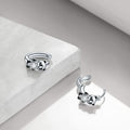 Japanese Cute Panda Ear Cuff, Chubby Little Panda Summer Fashion Trendy Ear Jewelry For Women Earrings view 3
