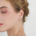 Japanese Cute Panda Ear Cuff, Chubby Little Panda Summer Fashion Trendy Ear Jewelry For Women Earrings view 4