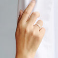 Fashion Smooth Hollow Five Point Star Ring For Women, Korean Style Index Finger Jewelry view 3