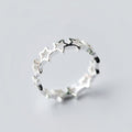 Fashion Smooth Hollow Five Point Star Ring For Women, Korean Style Index Finger Jewelry view 1