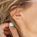 Cute Smooth Mini Dolphin Stud Earrings For Women, Kawaii Ocean Animal Ear Jewelry Accessories view 4