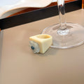 Colorful Resin Square Ring European American Sweet Fresh Rotatable Floral Fashion Ring For Women view 4