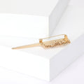 Alloy Rhinestone Comb Brooch Pin For Vintage Fashion Apparel view 3