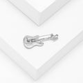 Alloy Abalone Shell Guitar Brooch Lapel Pin For Suit Decoration view 4
