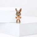 Alloy Rhinestone Rabbit Brooch Pin For Sweaters And Coats view 4