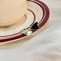 Korean Retro Irregular Open Ring Enamel Heart Geometric Fashion Statement Finger Ring For Women view 3