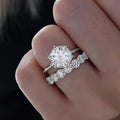 European Style Matching Couple Rings With Zircon, Engagement Rings And Casual Fashion Accessories view 2
