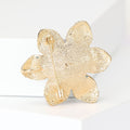 Enamel Alloy Begonia Flower Brooch Pin For Elegant Apparel Decoration view 3