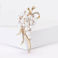 Alloy Pearl Grape Brooch For Elegant Women Fashion Decoration view 2
