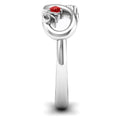 New Infinity Figure Eight Zircon Ring Trendy Sweet 16 Fashion Finger Ring For Cross Border Supply view 3