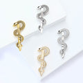 Alloy Enamel Snake Brooch Pin For Suits And Coats view 4
