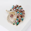 Alloy Rhinestone Crystal Hedgehog Brooch Pin For Unisex Apparel Accessories view 5