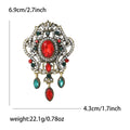 Metal Alloy Baroque Rhinestone Brooch For Blazers And Shawls view 5