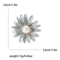 Alloy Daisy Brooch Pin For Women Elegant Anti Exposure Lapel Decor view 6