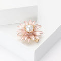Alloy Daisy Brooch Pin For Women Elegant Anti Exposure Lapel Decor view 3