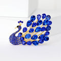 Alloy Crystal Swan Brooch Pin For Fashion Clothing Decoration view 2