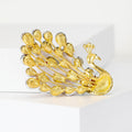 Alloy Crystal Swan Brooch Pin For Fashion Clothing Decoration view 3
