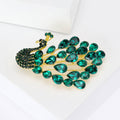 Alloy Crystal Swan Brooch Pin For Fashion Clothing Decoration view 4