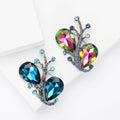 Luxury Alloy Crystal Glass Statement Brooch Pin For Dresses And Suits view 1