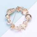 Enamel Alloy Starfish Shell Brooch Pin For Cute Collar Accessories view 4