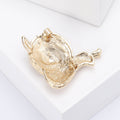 Alloy Pearl Snail Brooch Pin For Cute Clothing Accessories view 3