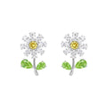 2023 Light Luxury Daisy Flower Stud Earrings For Women, Niche Design Fashion Floral Jewelry view 6