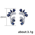 Style Flower Stud Earrings For Women, Niche Design Floral Vine Drop Earrings view 5