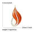 Alloy Leaf Brooch For Women's Fashion Garment Accessories view 5