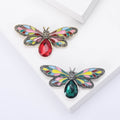 Alloy Enamel Painted Bee Brooch Pin For Fashion Garment Decoration view 1