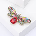 Alloy Enamel Painted Bee Brooch Pin For Fashion Garment Decoration view 4