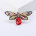 Alloy Enamel Painted Bee Brooch Pin For Fashion Garment Decoration view 2