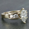 New Fashion Marquise Zircon Women's Ring, Elegant European American Accessory Jewelry view 4