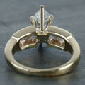New Fashion Marquise Zircon Women's Ring, Elegant European American Accessory Jewelry view 3