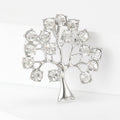 Alloy Rhinestone Money Tree Brooch Pin For Elegant Clothing Accessories view 5