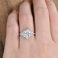 Fashion OL Sunflower Zircon Ring For Women, Floral Statement Jewelry Supply view 3
