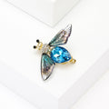 Alloy Crystal Bee Brooch Pin For Suits Hats And Scarves view 3