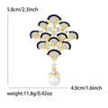Alloy Peacock Feather Brooch Pin For Coat Suit And Qipao view 5