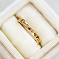 Niche Hexagram Ring Korean Japanese Forest Style Unisex Couple Index Finger Jewelry view 6
